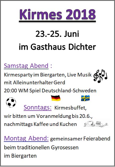 Gilzemer Kirmes 2018